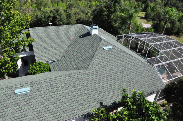 Overview of our houses roof!